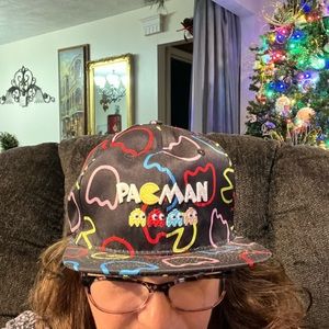 Pac-Man baseball cap. Adjustable